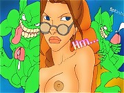 Lara Croft plowed