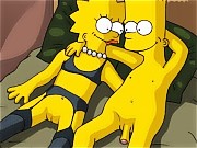 Homer, Bart, Lisa, Marge, Maggy - Family SEX